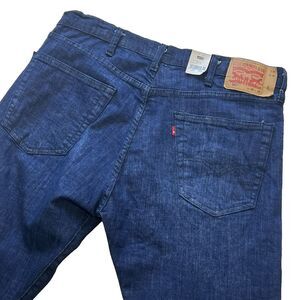 Levis 501 Original Fit Men's Jean 38x34 Blue Denim Dark Wash Straight 00501-0115